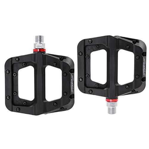 FOOKER MTB Pedals Mountain Bike Pedals 3 Bearing Non-Slip Lightweight Nylon Fiber Bicycle Platform Pedals for BMX MTB 9/16" - Image 2