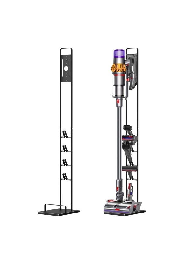 FOHO - Vacuum Stand for Dyson V11 V10 V8 V7 V6Stable Metal Storage Bracket Stand Holder for Dyson Handheld DC30 DC31 DC34 DC35 DC58 DC59 DC62 Cordless Vacuum Cleaners  Accessories  Attachments - Image 1