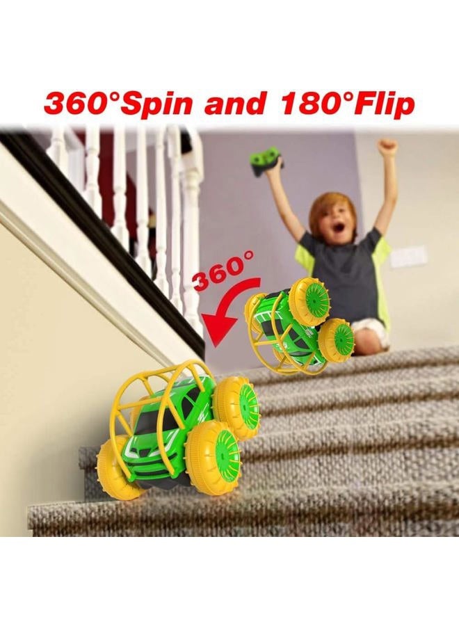 MaxTronic سيارة تحكم عن بعد برمائية، لعبة سيارات RC قابلة للشحن 360° تقلبات دوران حيلة زاحف 15كم/ساعة 4WD لجميع التضاريس في الهواء الطلق والداخلية للأطفال الأولاد والبنات من 3-12 - Image 2