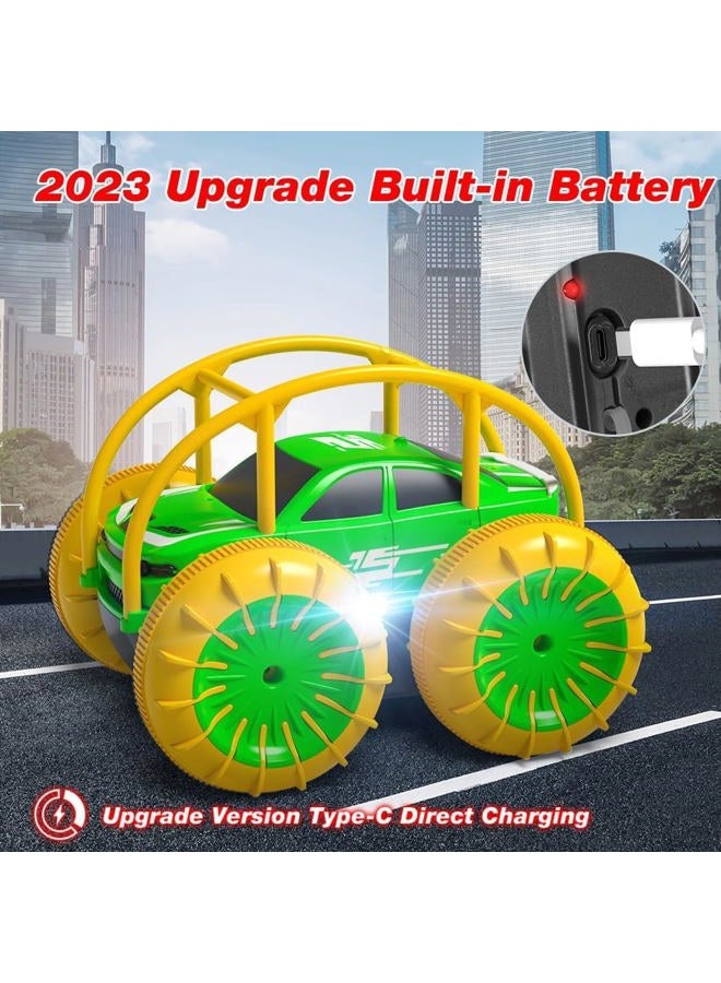 MaxTronic سيارة تحكم عن بعد برمائية، لعبة سيارات RC قابلة للشحن 360° تقلبات دوران حيلة زاحف 15كم/ساعة 4WD لجميع التضاريس في الهواء الطلق والداخلية للأطفال الأولاد والبنات من 3-12 - Image 3