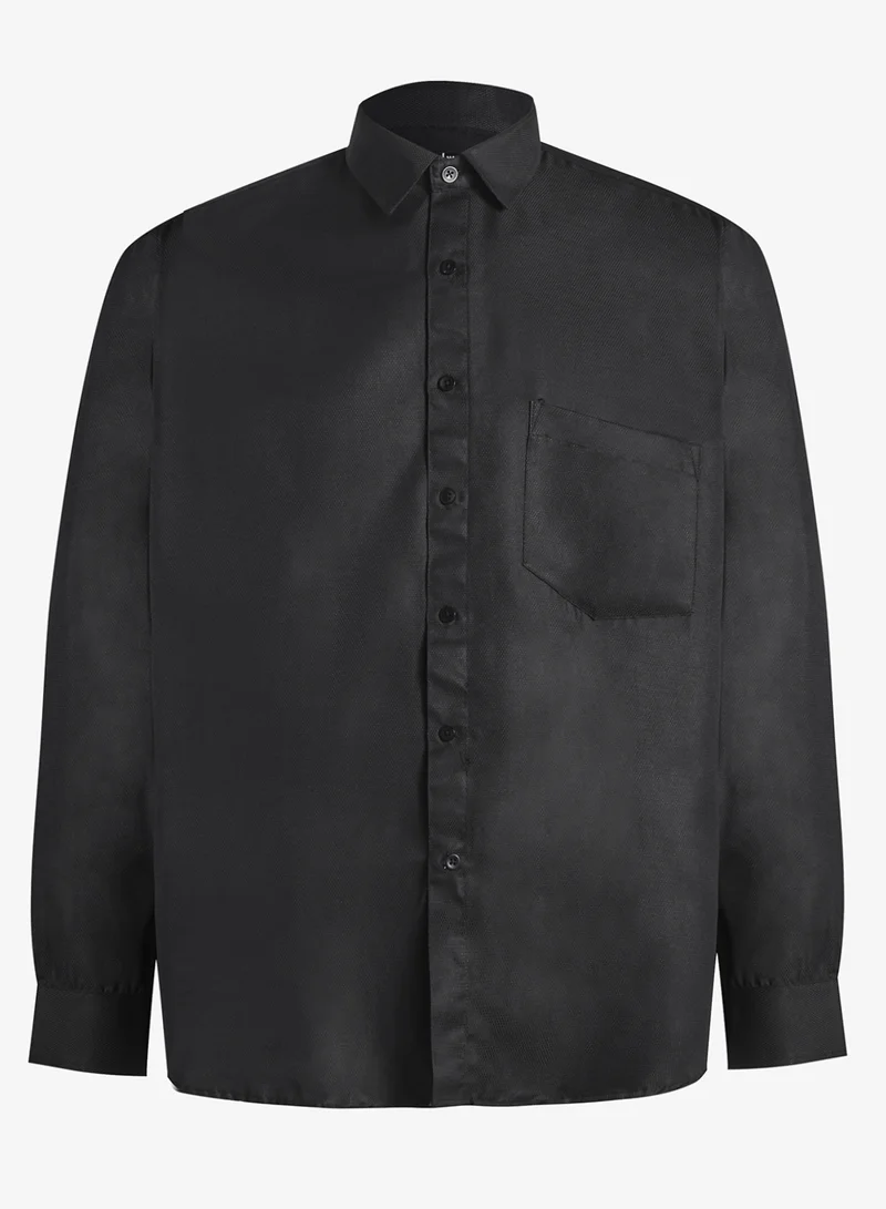 روبرت وود قمصان بنسيج منقط ذاتي