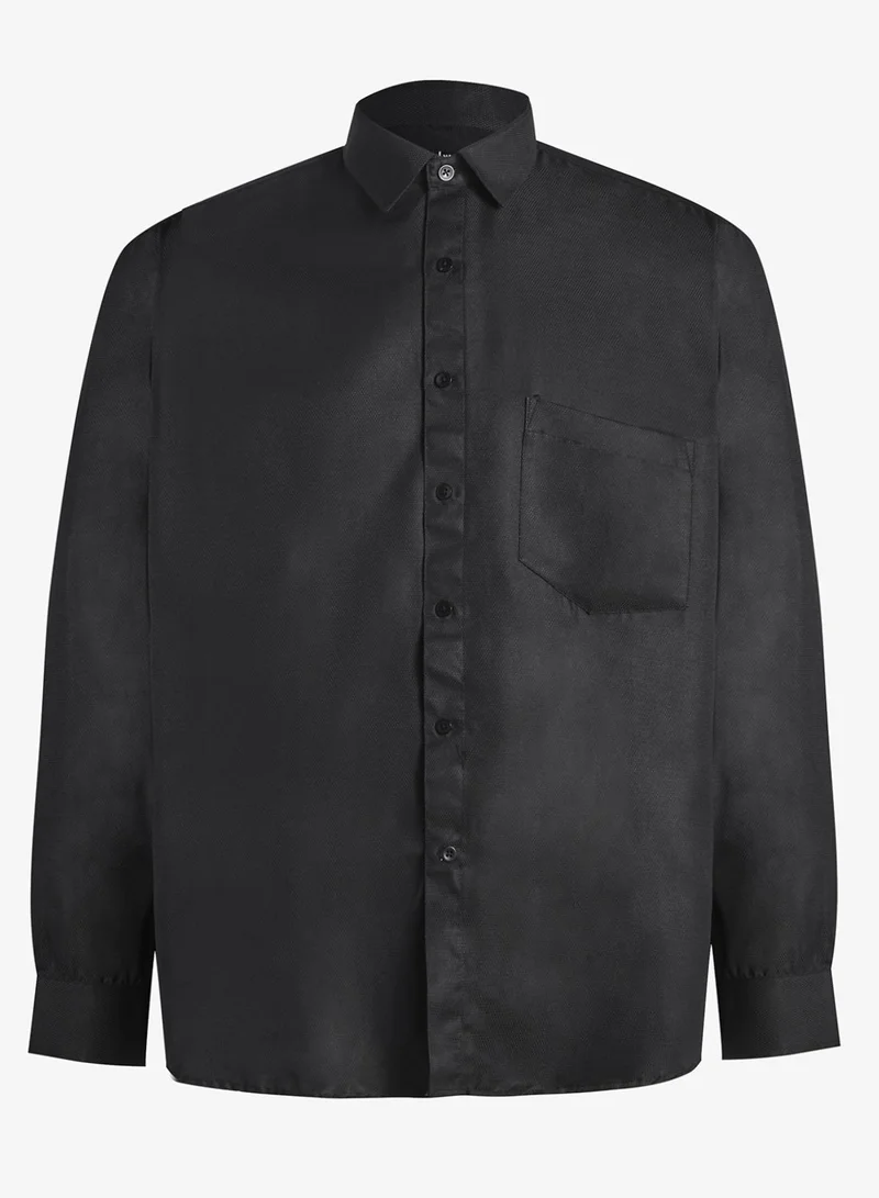 Robert Wood  Shirts Self Dotted Weave Fabric for Men | Best Price UAE
