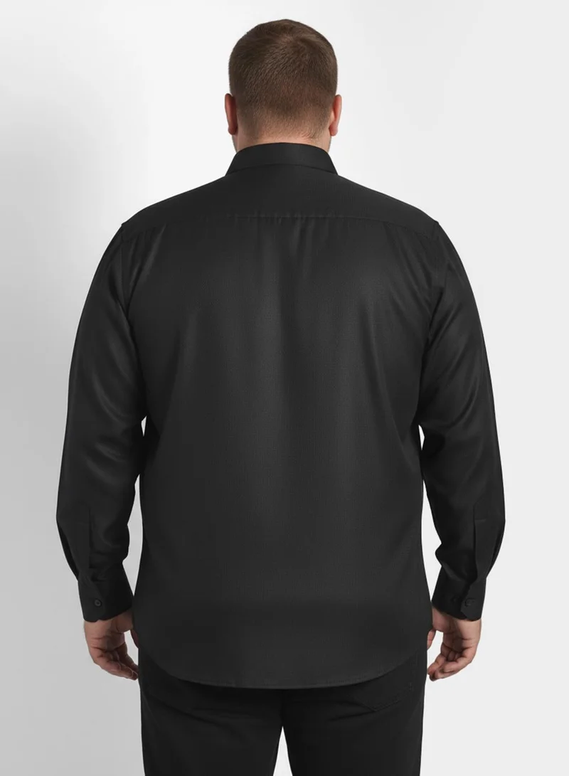 Robert Wood  Shirts Self Dotted Weave Fabric for Men | Best Price UAE
