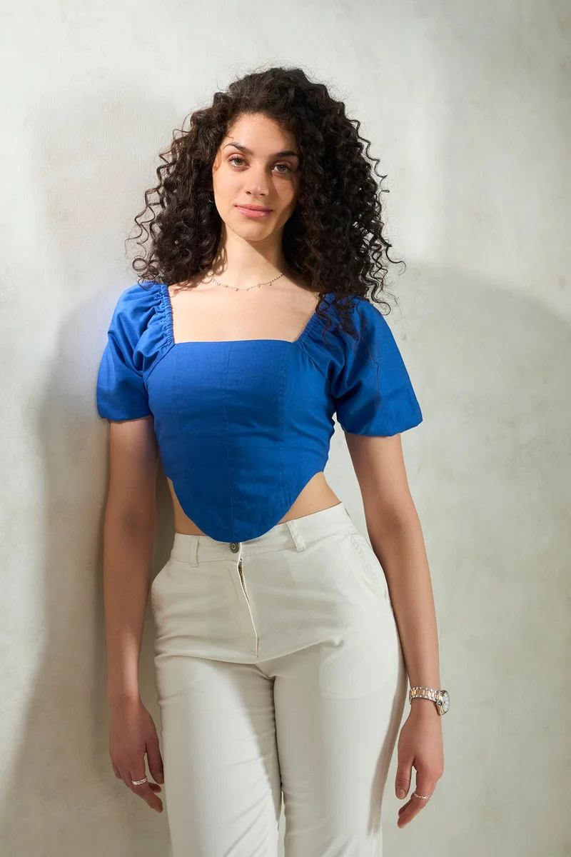 فيرجيو Cotton Slinky Brunchwear Corsets for Women