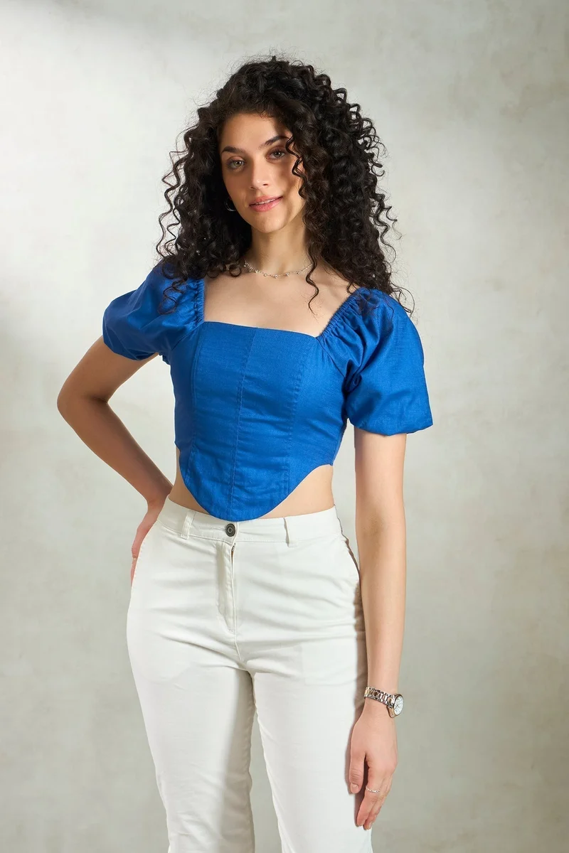 Virgio Cotton Slinky Brunchwear Corsets for Women