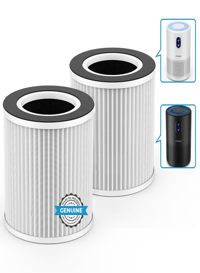 موكا فلتر HEPA بديل معتمد رسميًا من MOOKA لجهاز تنقية الهواء B-D02L/B-D02 (عبوة من قطعتين) - Image 1
