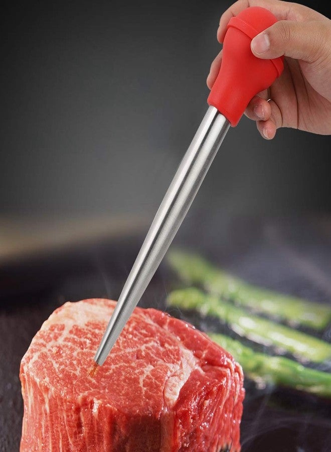 Gavigain Stainless Steel Turkey Baster for Cooking, Turkey Baster Syringe Metal Turkey Baster & Silicone Suction Bulb for Home Baking Kitchen Tool - Image 3