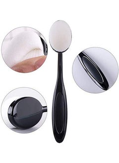 UNIMEIX UNIMEIX 5 Pack Blending Brushes for Card Making Blending Tools for Drawing Blending Brush Blender（Size 3, 1.18" Brush Head, Black）  - Image 3
