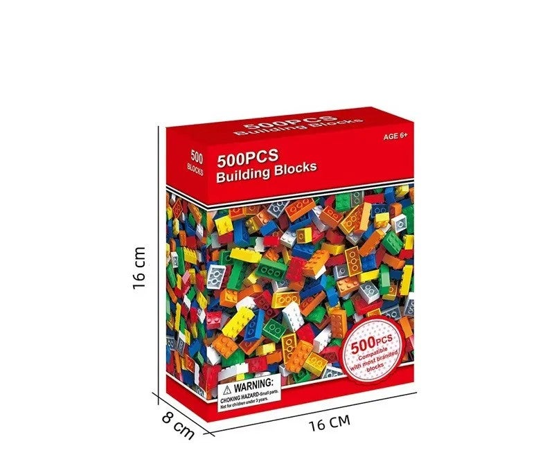 Y&D 1000 Pcs Building Blocks for Kids, High Quality Plastic Bricks Toys, DIY Game, Compatible All Major Brands, Building Sets for Creative Play - Image 1