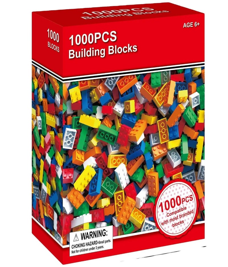 Y&D 1000 Pcs Building Blocks for Kids, High Quality Plastic Bricks Toys, DIY Game, Compatible All Major Brands, Building Sets for Creative Play - Image 2