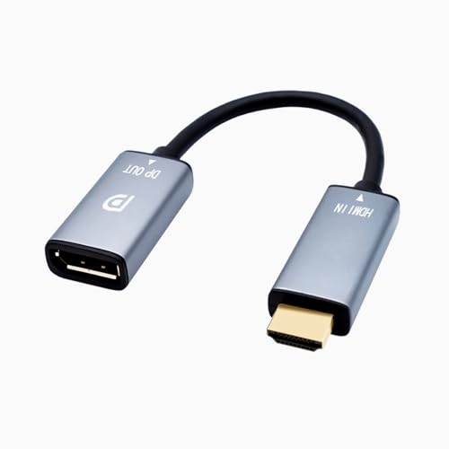 CORN HDMI to DisplayPort Adapter 4K@60Hz High Speed HDMI Male to DP Female Converter Cable Compatible for PC Graphics Card Laptop Mini NS PS5/4 Xbox One/360 - Image 1
