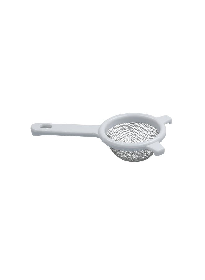 Chef Craft High Quality Classic Stainless Steel Mesh Strainer White and Silver 3 Inch 21488 - Image 1