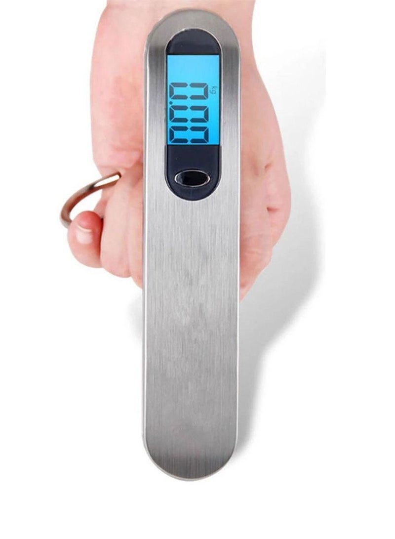 QUTOOB Digital Luggage Weight Scale 50Kg, High Precision Portable Electronic Weighing Scale Handheld Suitcase Hanging Scale, Travel Luggage Scale with Hook, More convenient Your Perfect Travelling Partner - Image 5