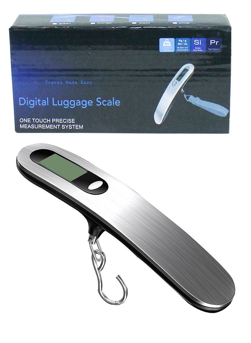 QUTOOB Digital Luggage Weight Scale 50Kg, High Precision Portable Electronic Weighing Scale Handheld Suitcase Hanging Scale, Travel Luggage Scale with Hook, More convenient Your Perfect Travelling Partner - Image 4