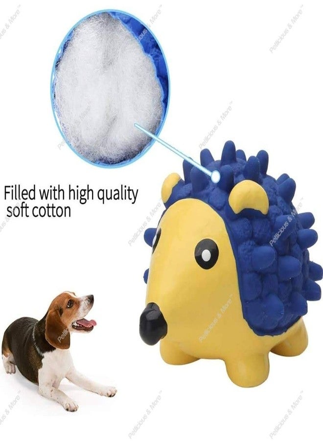 PETLICIOUS & MORE لعبة بيتليشوس آند مور للجراء على شكل قنفذ، لعبة مضغ وصوت، لعبة تفاعلية للكلاب، لعبة تسنين للجراء، كرة للجراء، كرة قوس قزح، كرة للكلاب (قد يختلف اللون) - عبوة من قطعتين - Image 3