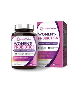 Doctor's Recipes Women's Probiotics 50 billion CFU'S 60 Capsules 