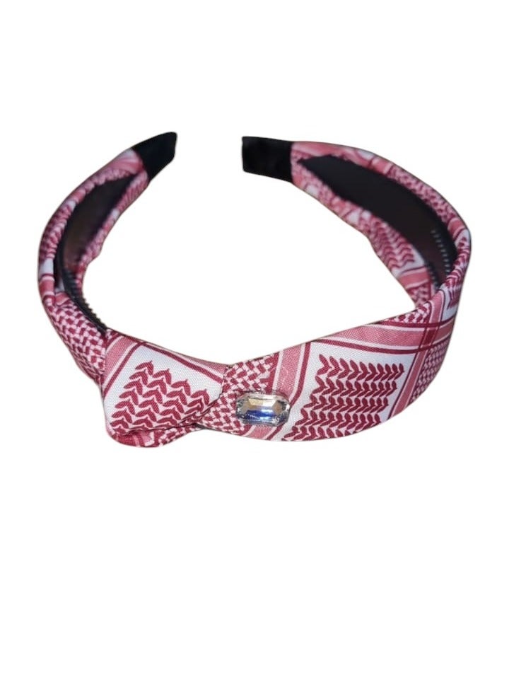 Generic Fashion Headband Shemagh Design For Tasis Saudi Foundation Day 