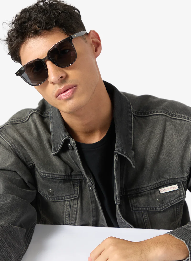 Seventy Five Polarized Lens Wayfarer Sunglasses