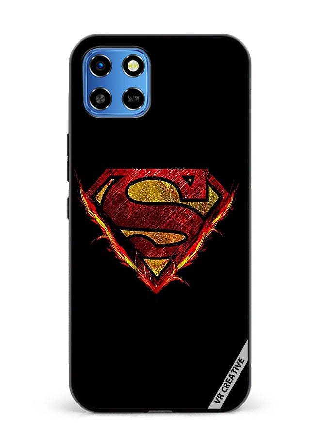 VR CREATIVE Protective Case Cover For Infinix Smart 6 HD Superman Design Multicolour - Image 1