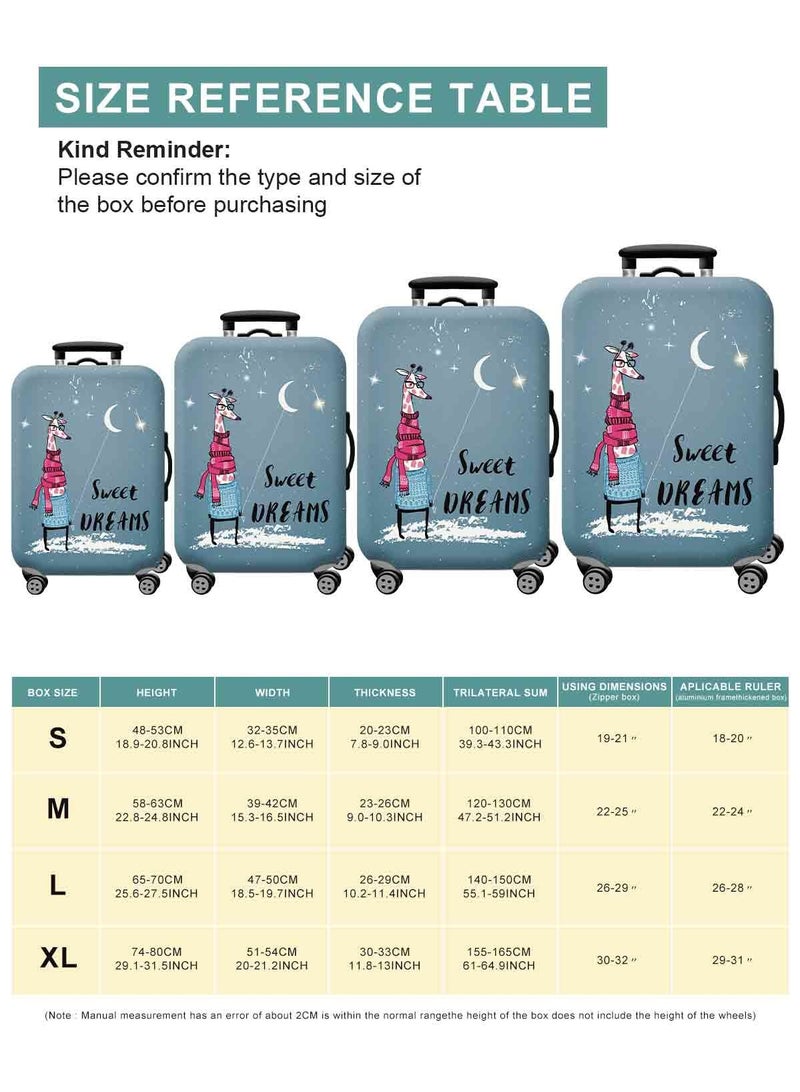 URbazaar Elastic Travel Luggage Cover Travel Suitcase Protective Cover for Trunk Case Apply to 18-30 inch luggage Suitcase Cover - Image 3