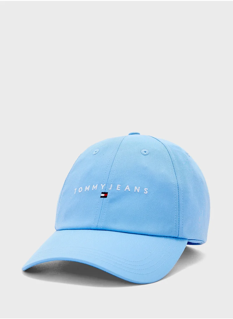 TOMMY JEANS Logo Detailed Curved Peak Caps