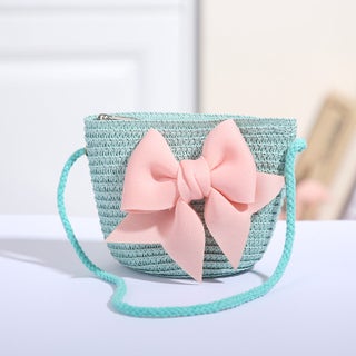 Handwoven Kids Princess Coin Purse Mini Fruit Crossbody BagThree-dimensional pink bow Green Three-dimensional pink bow Green - pzsku/Z003C8BD5777DF6933FFEZ/45/1746208494/6328b62a-90d7-4225-a72b-34fd6cfc1a2b