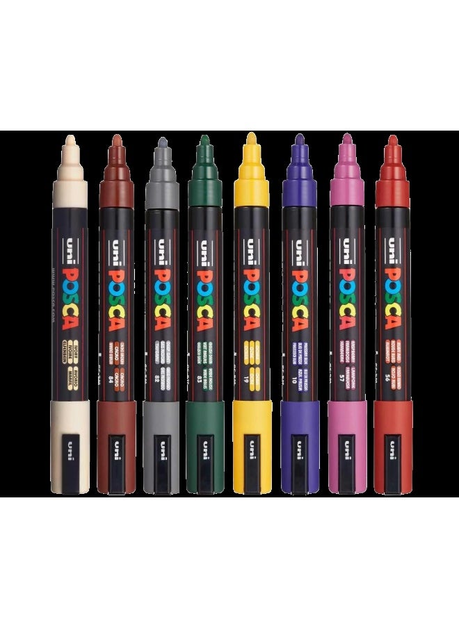 POSCA 3M Paint Markers Set of 8 Medium Tip 2.5 mm (Pack of 8) - pzsku/Z003CAB96DE23B85C4CD7Z/45/_/1734939209/835ed214-7470-4ab4-b395-3b902380e84f