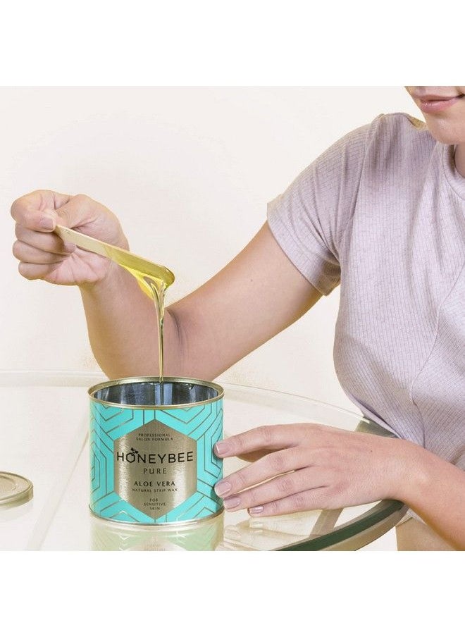 HONEYBEE - Pure Aloe Vera Wax ; For Legs Arms Underarms Bikini - Image 1