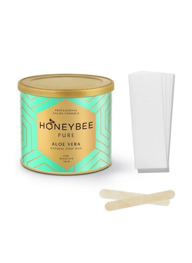 HONEYBEE - Pure Aloe Vera Wax ; For Legs Arms Underarms Bikini - Image 1