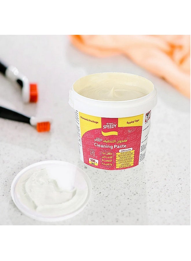 Speedy Magic Cleaning Paste, multi-purpose, effective in removing tough stains and grease, suitable for all types of surfaces, 500g value pack - Image 2