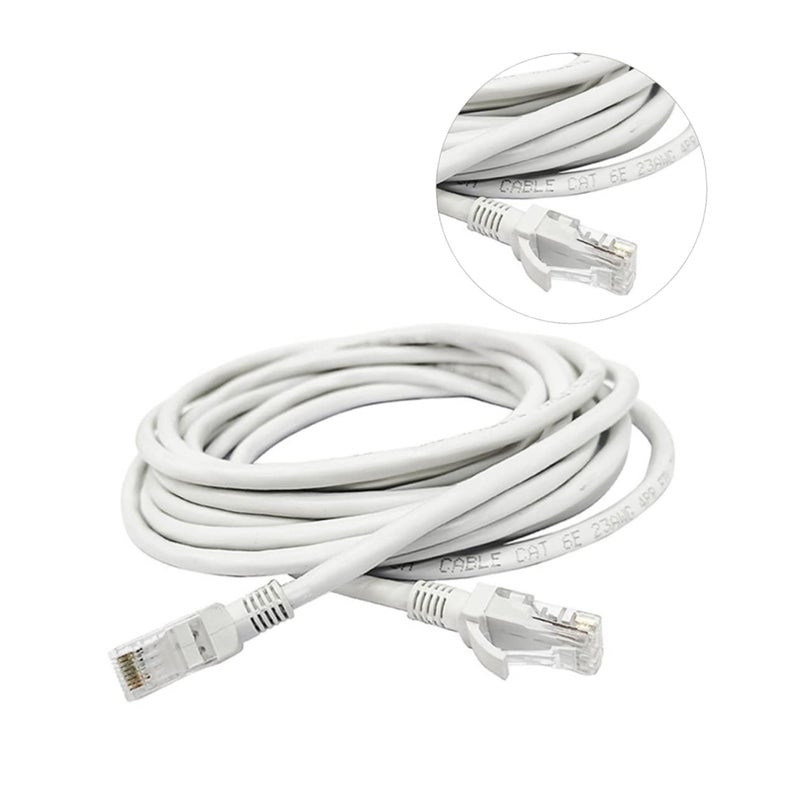 Ethernet Cable Jumper High-Speed LAN Cord for Routers Printers Supports Network Transmission Conductor Design for Home Office Networking - Image 1