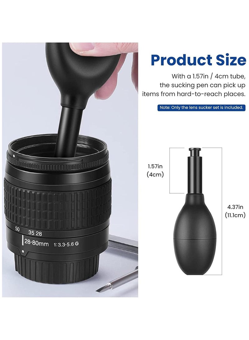 ارواق مجموعة أقلام شفط يدوية يدوية لأدوات إصلاح عدسة الكاميرا للرجال مصاصة العدسات لإصلاح الساعات وتنظيفها - Image 5