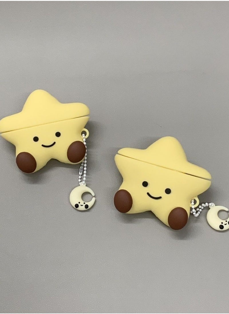 KUYING - Suitable For Apple Bluetooth Earphones With Silicone Cartoon Protective Case - Image 1