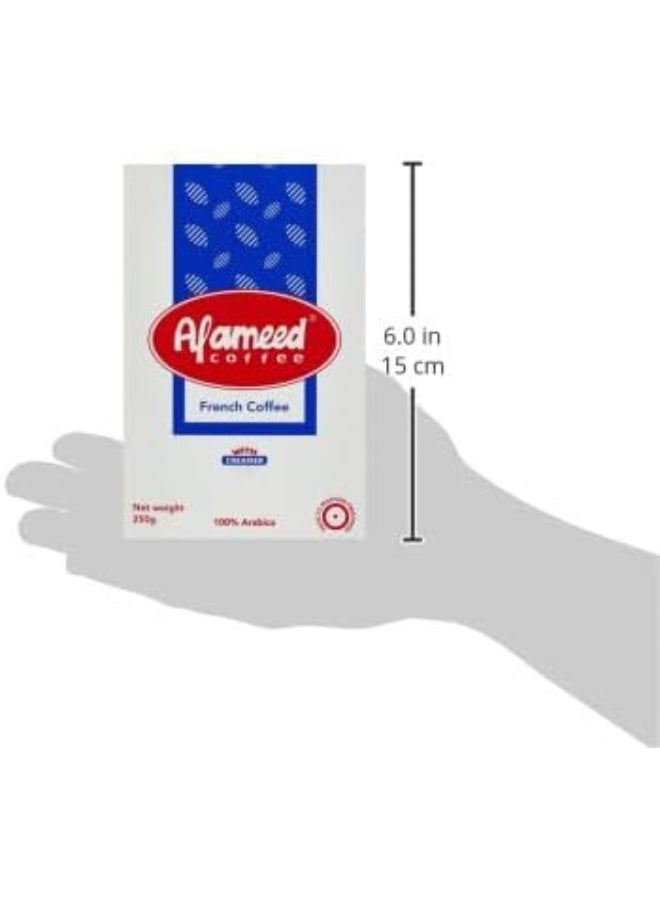 Al Ameed قهوة فرنسية | مع كريمر | 100% أرابيكا | 250جم - Image 5