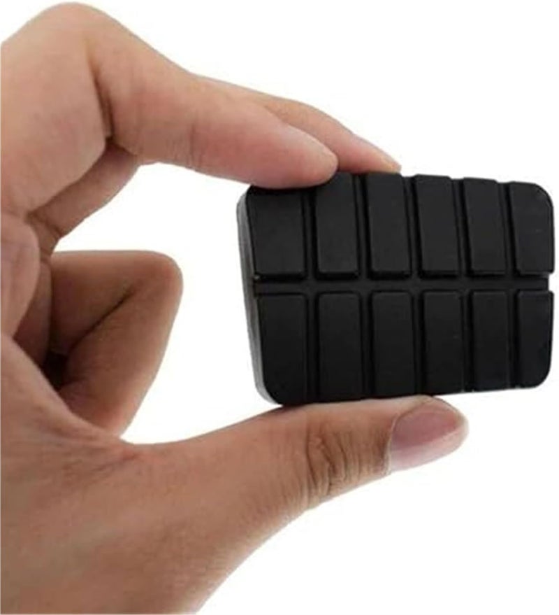 DEMULAX Brake and Clutch Pedal Pad Set for Nissan Navara - Image 3