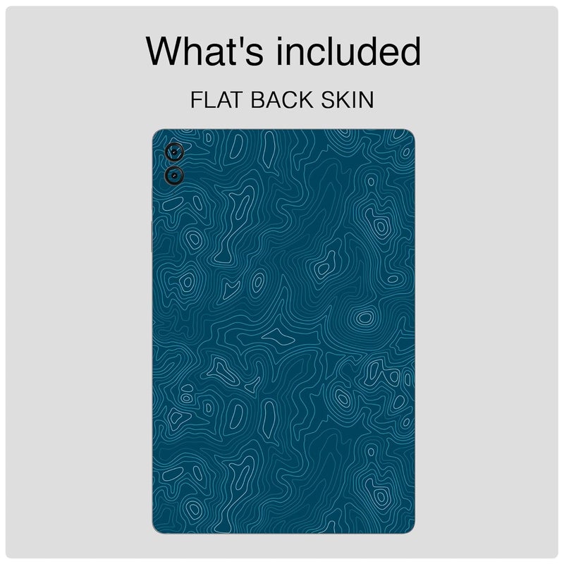 Capes Tablet Skins Compatible with Samsung Galaxy Tab A9 | Ultra-Thin Protective Film | Anti-Scratch Vinyl Decal Skin | Not Case/Cover (Aqua, Back Skin) - Image 2