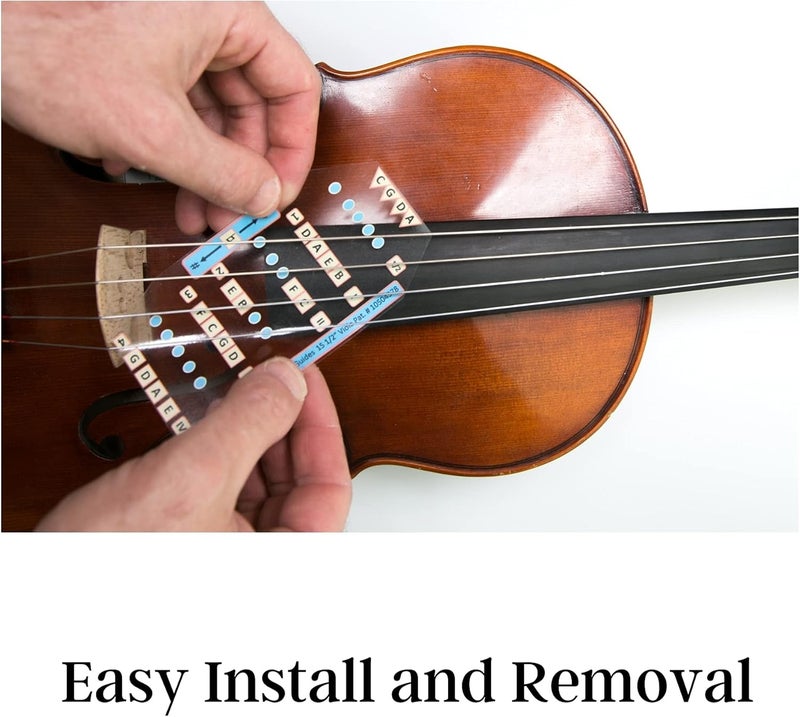 FFG NOTE THE DIFFERENCE Fantastic Finger Guide for Violas | Stringed Musical Instruments | Fingerboard and Fretboard Stickers for Learning All Notes | Kids/Adult Beginner Viola Finger Guide |15" Size - Image 2