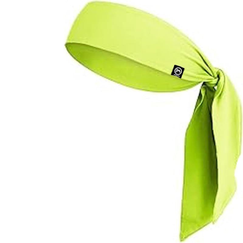 BISMAADH Sweat Wicking Tie Sweatband Headband Men, Ninja Headbands, Sports Head Tie, Mens Headband Long Hair, Athletic Head Band - Image 1