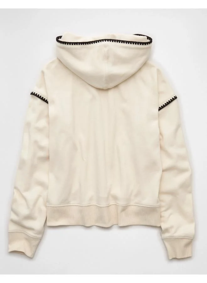 American Eagle AE Contrast Stitch Hoodie