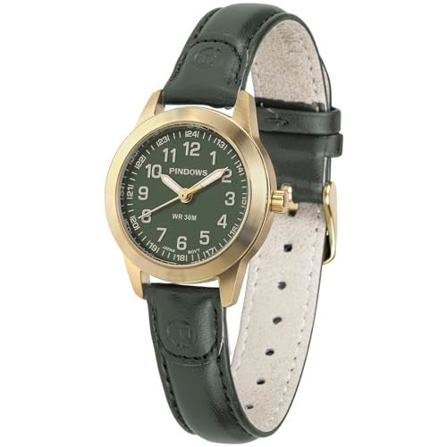 PINDOWS Watches for Women, Classic Business Analog Quartz Small Ladies Watches, 3ATM Waterproof Fashion Dress Watch with Easy-to-Read Luminous Dial - Image 1