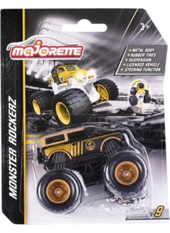 Monster Rockerz Gold Limited Edition 9 Toy Car Ford Bronco Wildtrak