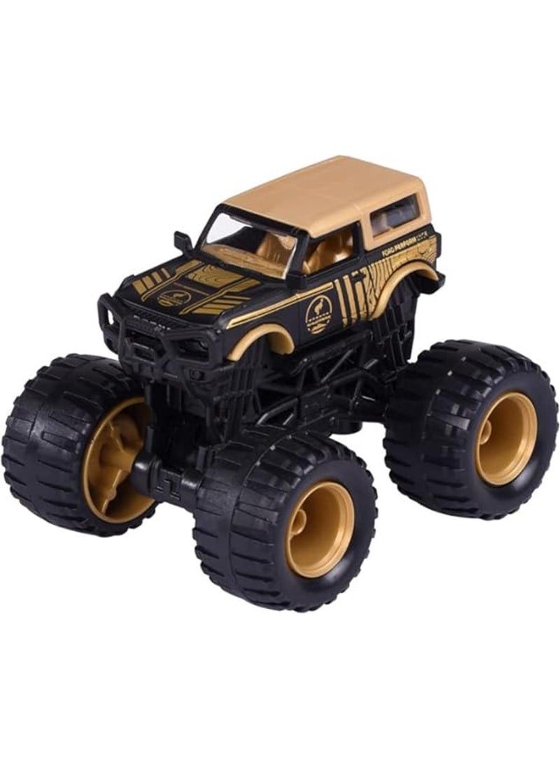 Majorette - Monster Rockerz Gold Limited Edition 9 Toy Car Ford Bronco Wildtrak - Image 1
