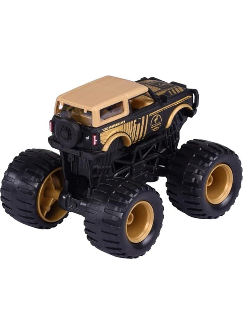 Majorette - Monster Rockerz Gold Limited Edition 9 Toy Car Ford Bronco Wildtrak - Image 1