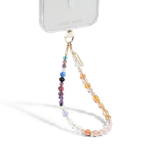 Case-Mate Phone Charm with Beaded Crystals - Detachable Anti Theft Strap - Hands-Free iPhone Wrist Strap for Women - Phone Chain Wristlet - Fits Galaxy, Pixel and More - Boho Crystal - Image 3