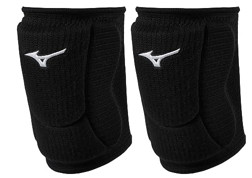 Mizuno LR6 Pro ECO Volleyball Knee Pads Womens Medium M Black - Image 1