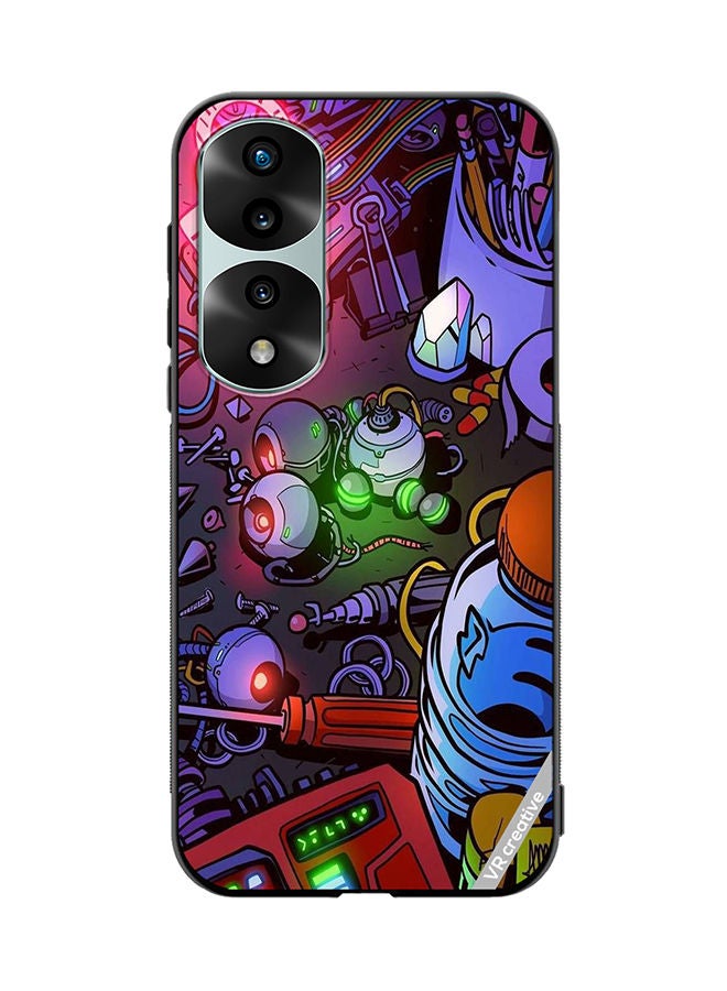 VR CREATIVE Protective Case Cover For Honor 70 Pro Electirc Devices Design Multicolour - Image 1