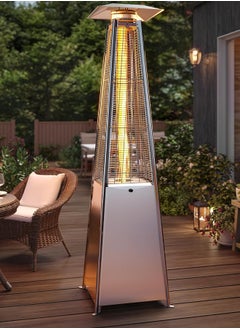 Cady One Outdoor Gas Fireplace And Heater With Quartz Glass Tube For Outdoor Patio Gardens And Restaurants  - Image 2