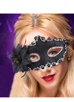 Excefore Masquerade Masks, 3 Pcs Lace Venetian Party Mask  - Image 3