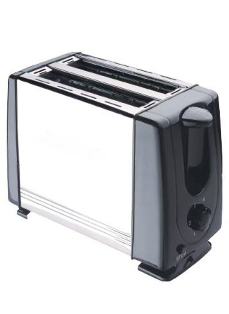 Generic 2 Slice Toaster with Adjustable Browning Control knob, Stop Function & Removable Crumb Tray Breakfast Maker Stainless Steel Bread Toaster (BRD01)  - Image 5
