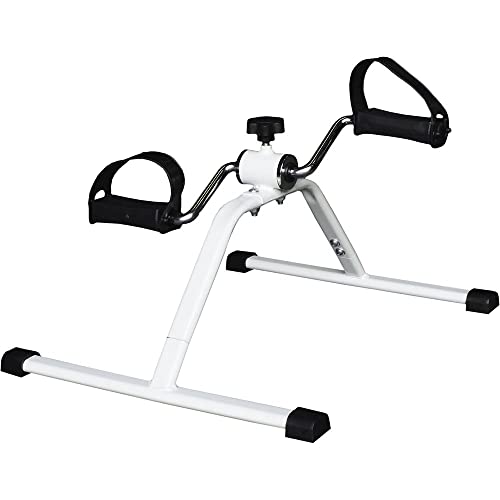 Tima Pedal Exerciser Portable Mini Bike, Non Skid Cycle Aid with Adjustable Footstraps Resistance Ab Care King Toner - Image 1